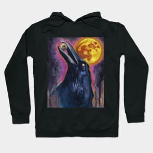 Ansekenamun - Raven Art Hoodie